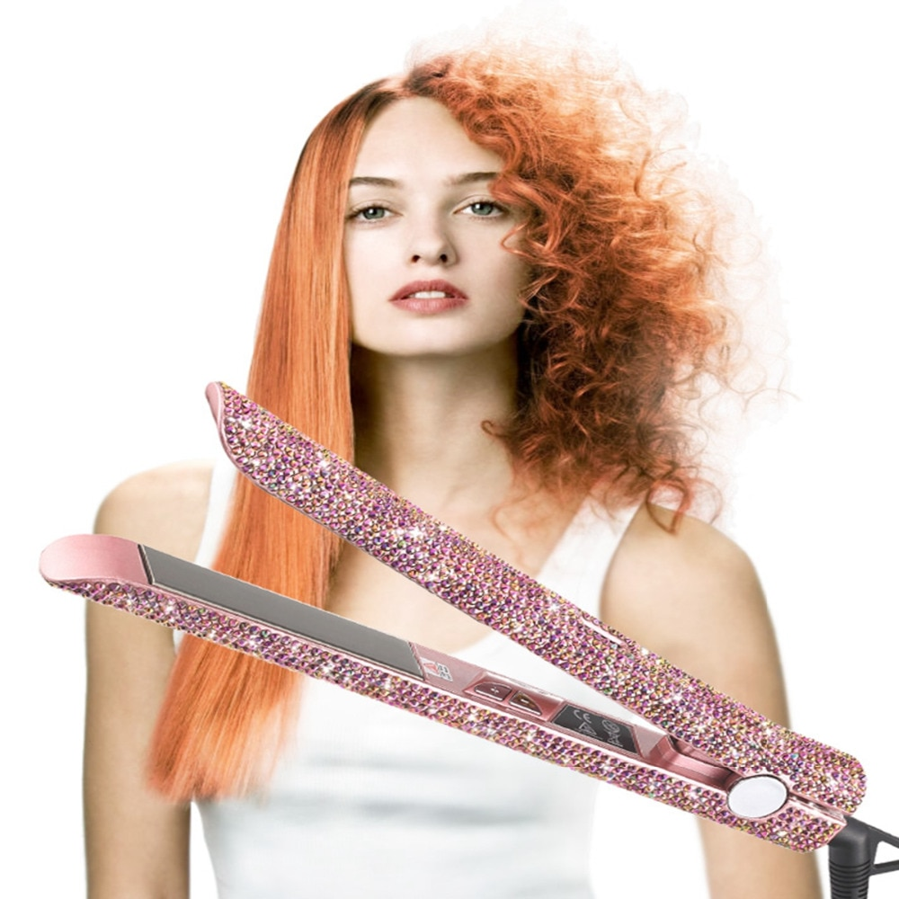 Rhinestone Flat Iron Rhinestone Flat Iron