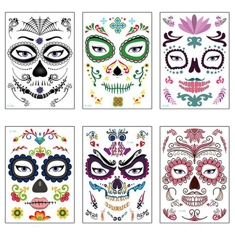 (50%OFF)Halloween Waterproof Temporary Tattoo Sticker—Buy 2 sets free shipping